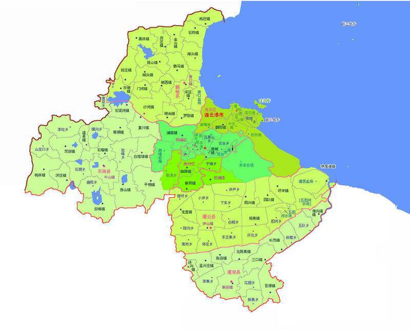 江蘇省連云港市，因連島與云臺山得名，中國優(yōu)秀旅游城市