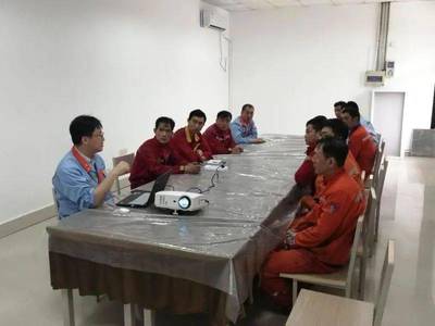 連云港箱廠開展卓越班組建設(shè)750工作項(xiàng)目簡析培訓(xùn)