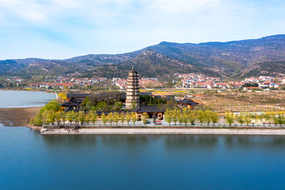 江蘇省連云港市海清寺阿育王塔風景